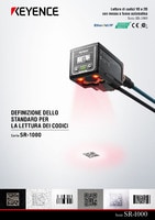 Serie SR-1000 Lettore di codici con messa a fuoco automatica Catalogo